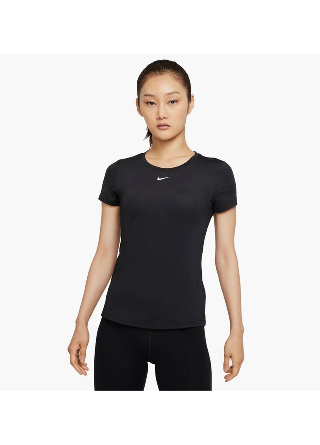 Женская футболка Dri-Fit One Black Nike - (365961329)