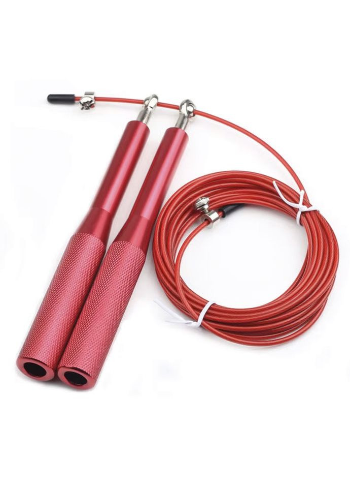 Скакалка скоростная спортивная скакалки для похудения бокса гимнастики GDragon Sport металлическая Красная 46_1_0_5 No Brand (322126399)