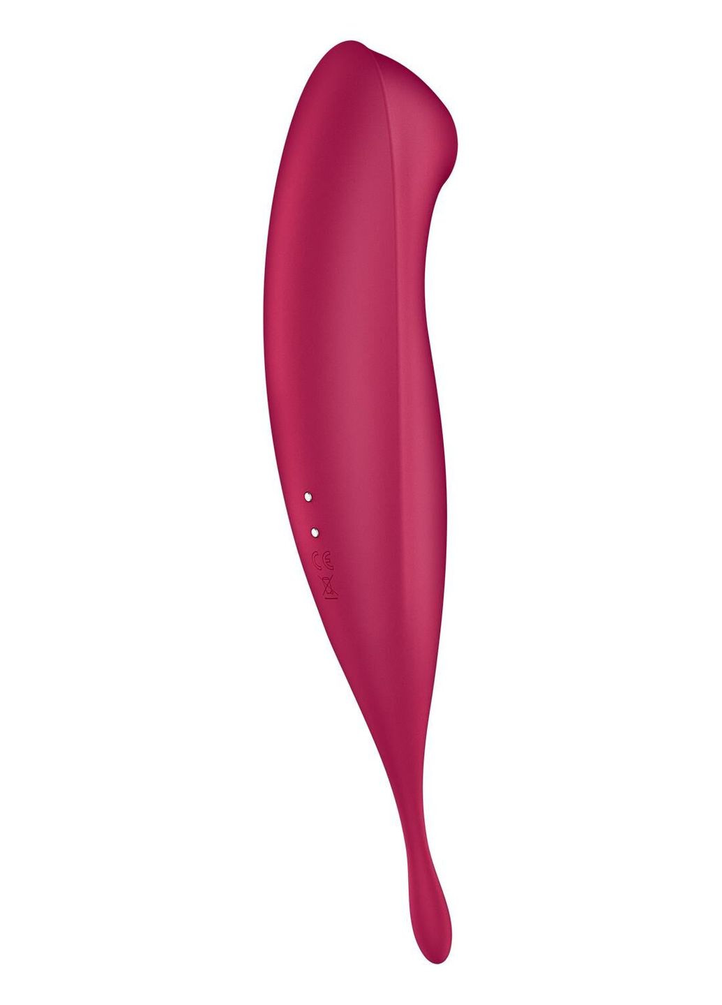 Смарт-вібратор для клітора з вакуумною стимуляцією Twirling Pro+ dark red - CherryLove Satisfyer (332209431)