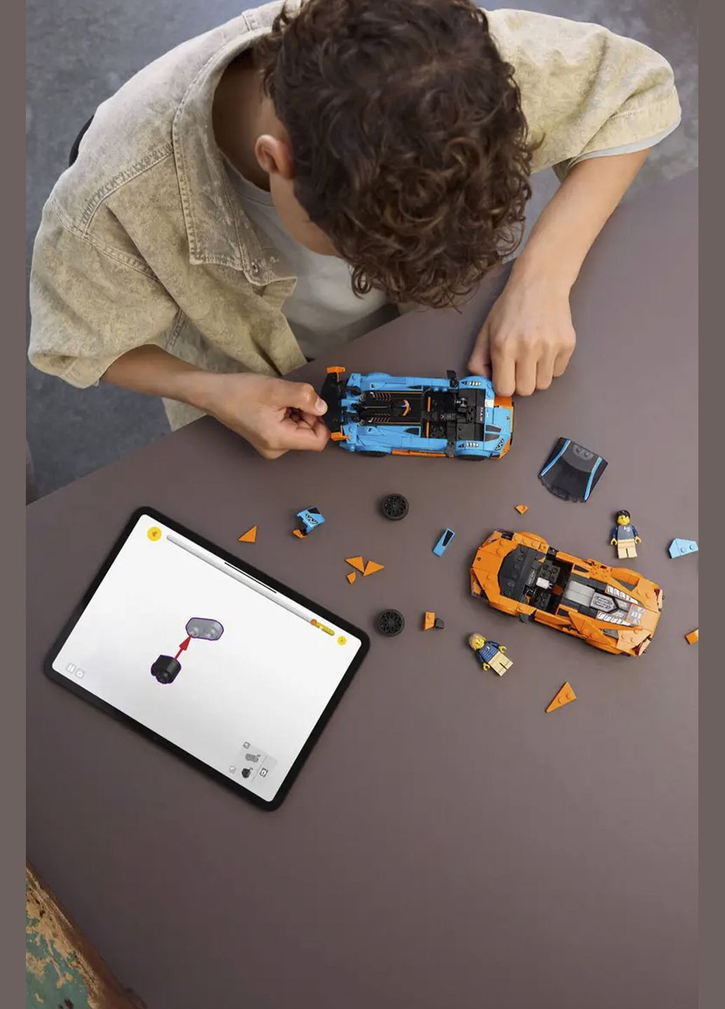 Конструктор Speed Champions Lamborghini Revuelto и Huracán STO, 607 деталей цвет разноцветный CB-00282674 Lego (346753904)