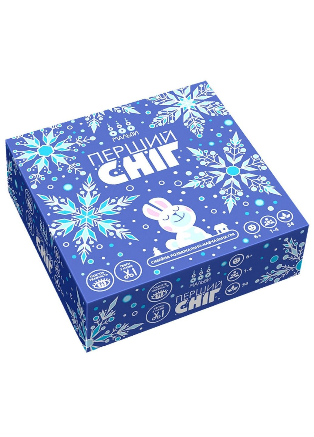 Детская развивающая игра Первый снег, 54 плашки Мальви (288187164)