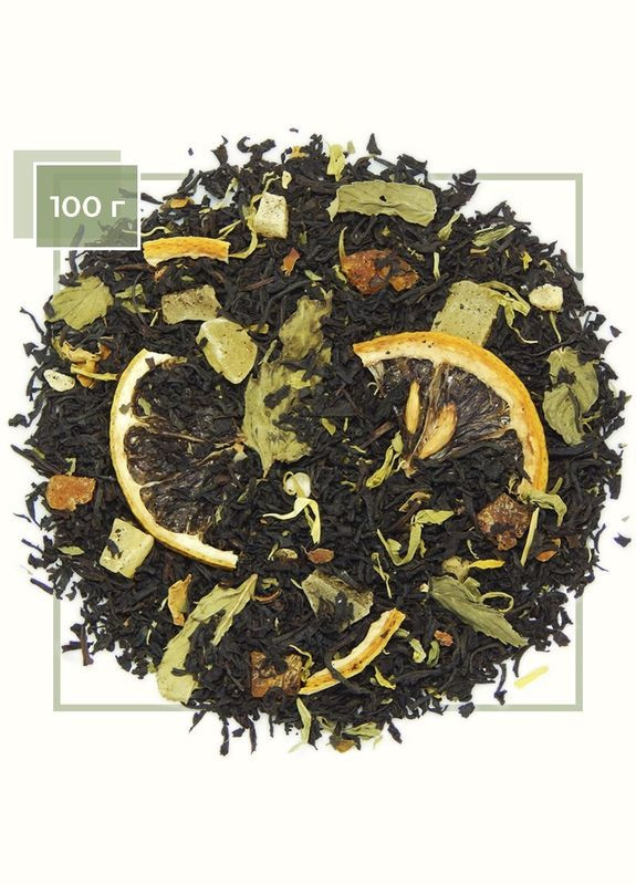 Чай чорний, Лимон і м’ята, 100 г WAK'A (276839924)