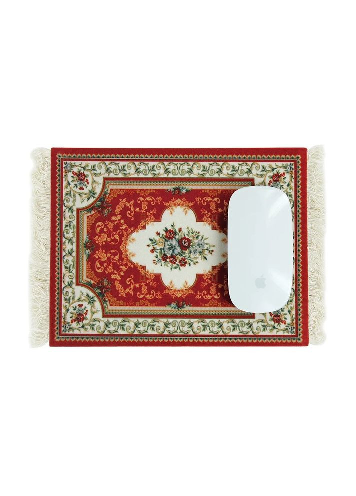 Коврик для мыши с персидским узором, ретро стиль, мягкий тканевый, 26.5х17.5 см. China (354827532)