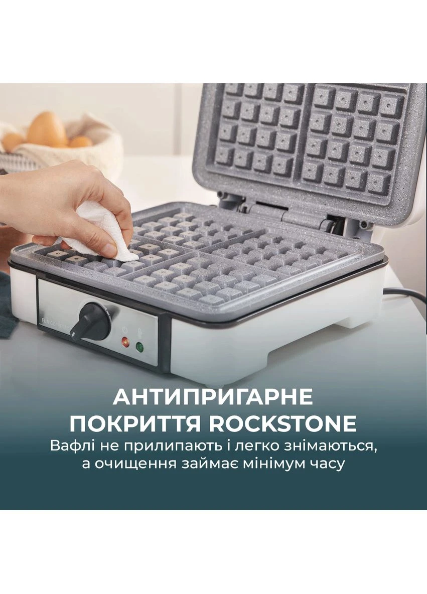 Вафельница Cecotec Fun Gofrestone 4Inox (397158387)