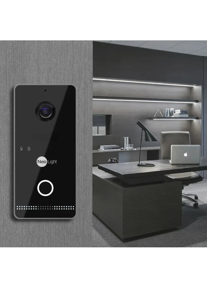 Комплект видеодомофона ALPHA Hybrid + OPTIMA IPW Black NeoLight (401887963)