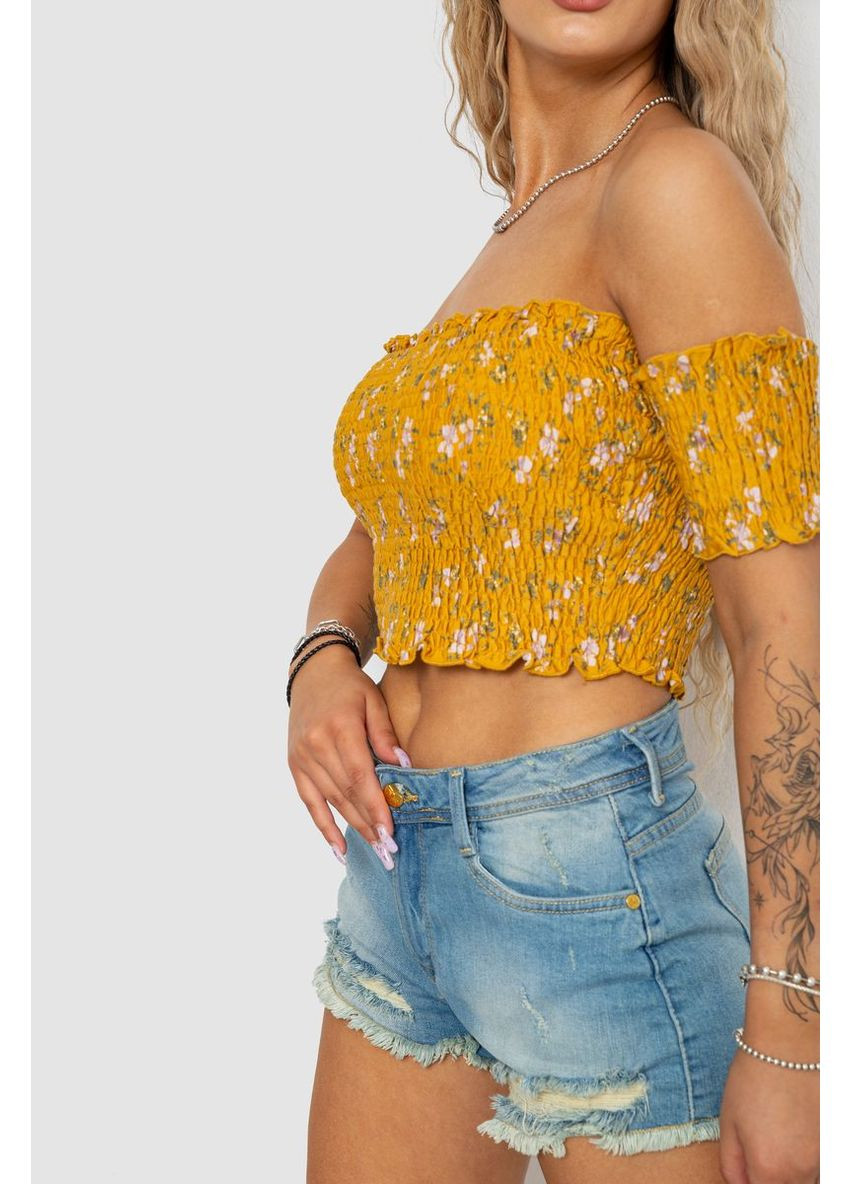 Топ жіночий з квітковим принтом,, 244R300 Calliope (369505447)