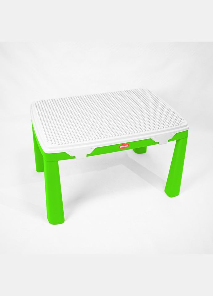 Дитячий набір "Граємось та навчаємось" 04660/2 в наборі стіл, стілець, конструктор Doloni (344391021)