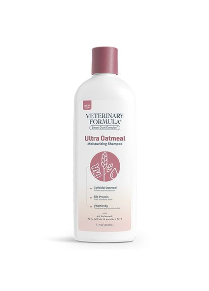 Шампунь Ультра Увлажнение SCC Ultra Oatmeal Moisturizing для кошек и собак 503 мл (sp-01841) Veterinary Formula (341083620)
