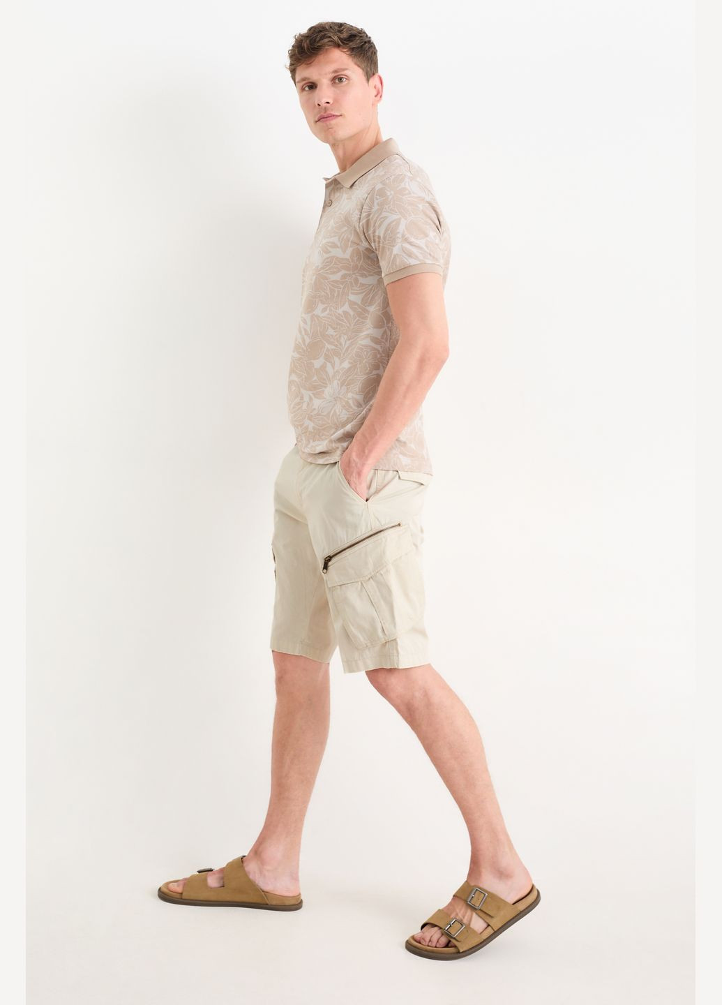 Шорти карго з ременем C&A (345085145)