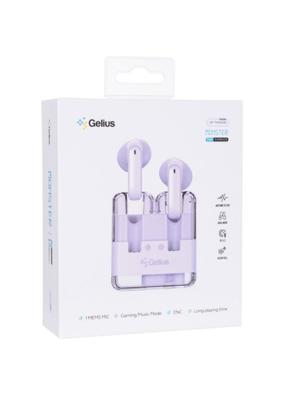 Беспроводные TWS наушники Monster GP-TWS043 Gelius (369668347)