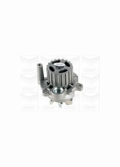 Насос воды Audi A3-A6/Seat/Skoda/VW Golf/Passat 1.9-2.0TDI (19z)(R/B)(7 лоп)(h шкива=34mm/d им=64m PA1355 UA63 Graf (366190512)