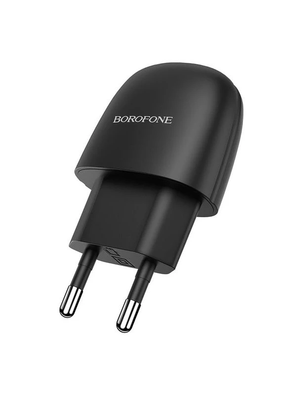 Сетевое зарядное устройство power single port charger set(Lightning) 10.5W Black (6931474728425) Borofone BA49A Vast (372679012)