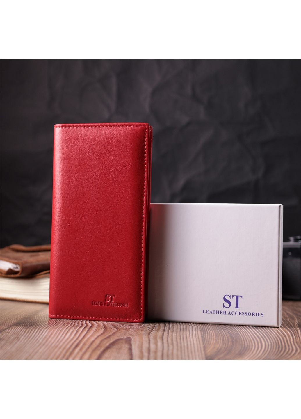 Жіночий шкіряний гаманець st leather (288188755)