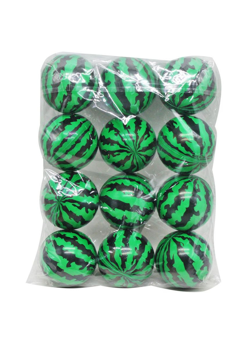 Набор фомовых мячей "Арбуз", 7 см (12 шт) MIC (290251280)
