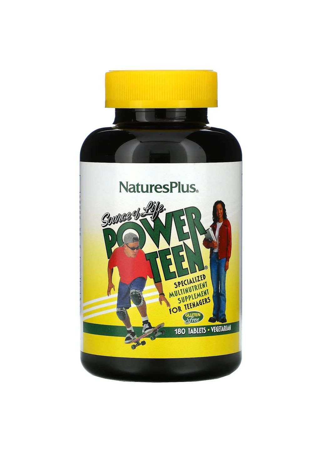 Вітаміни для підлітків, Supplement For Teenagers,, Source of Life, 180 таблеток (NAP29992) Nature's Plus (266039140)
