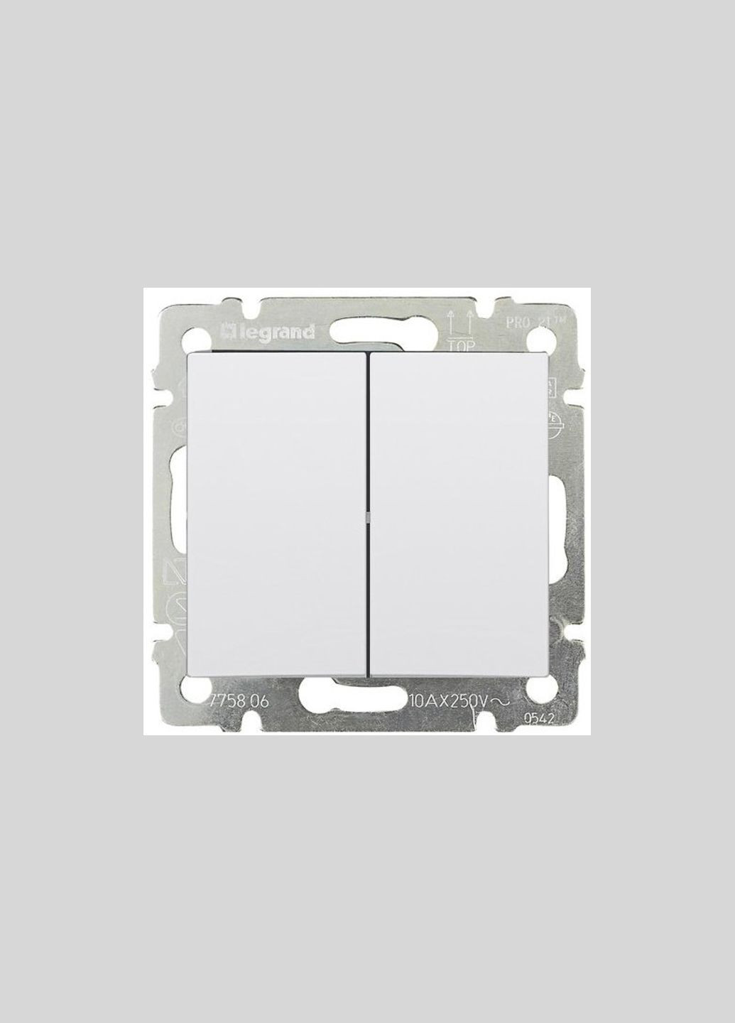 Вимикач двоклавішний Valena [774405] Legrand (344529626)