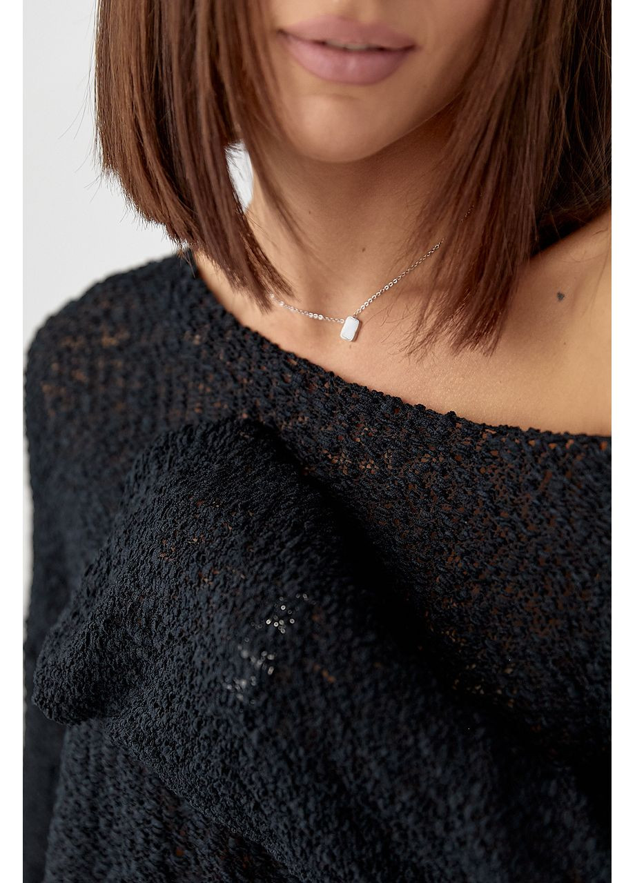 Кофта-павутинка з букле Lurex (353036888)