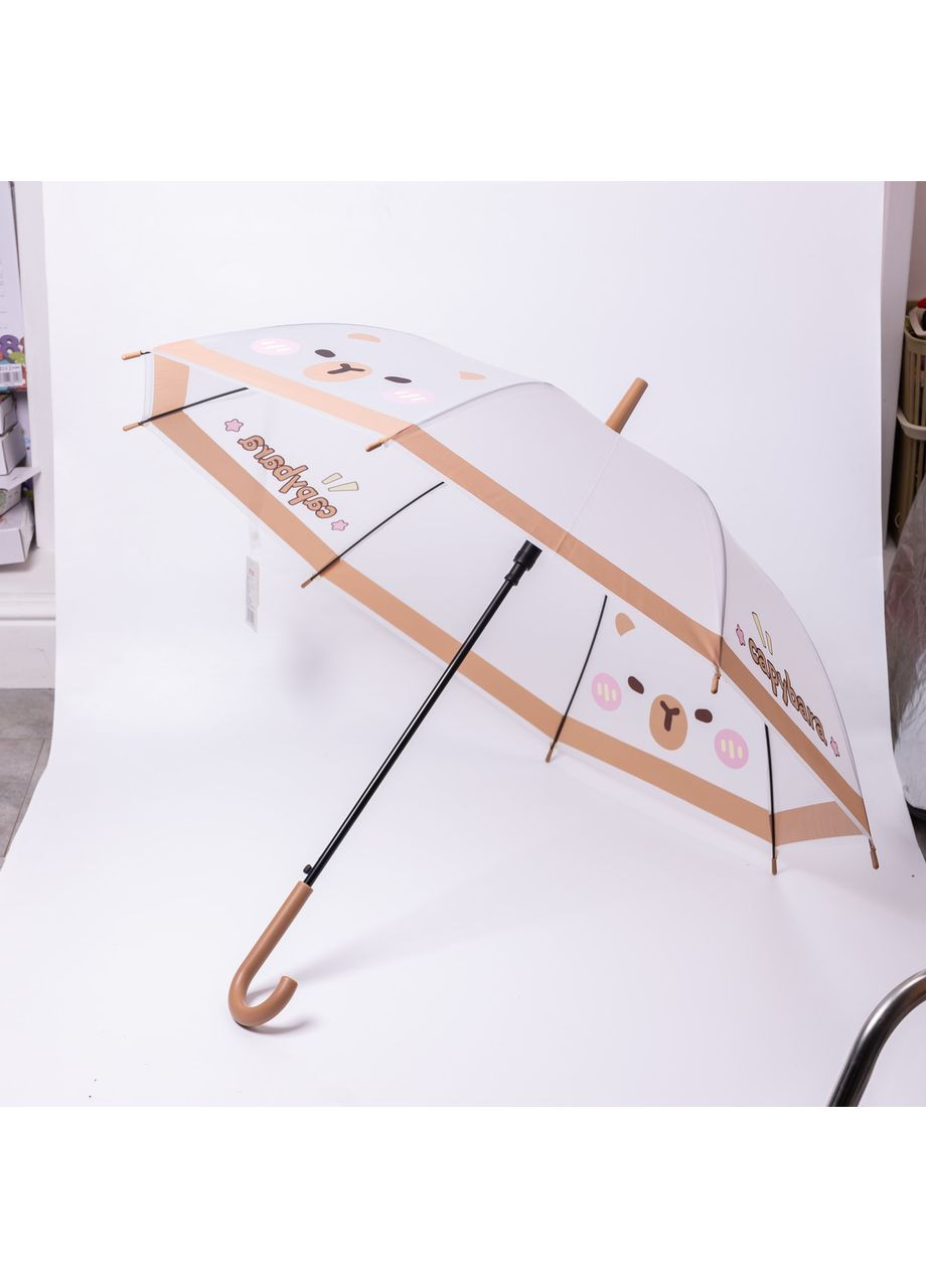 Комбинированный классический зонт-трость полуавтомат из полиэстера 8 спиц диаметр 92 см hp-23-10 Yiwu (370974185)