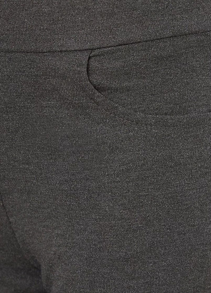 Серые классические демисезонные зауженные брюки George