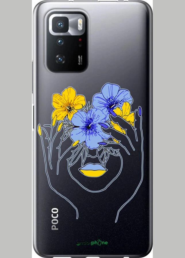 Чохол на Xiaomi Redmi Note 10 Pro 5G Дівчина v4 "5276u-3333-70447" Endorphone (387499990)