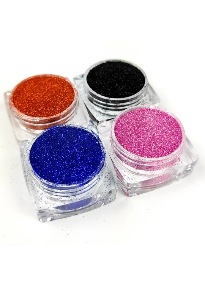 Набір Гліттера Для Біо-тату «базовий №1» Glitter-set-4x-1, 4 Кольори Seli Fresh Tattoo (394392161)