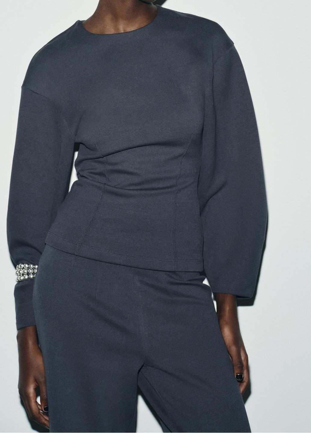 Темно-серый демисезонный джемпер Zara