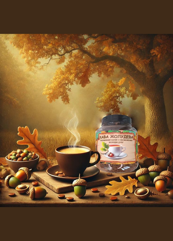 Кофе/квас из желудей дуба 220г No Brand (322871484)