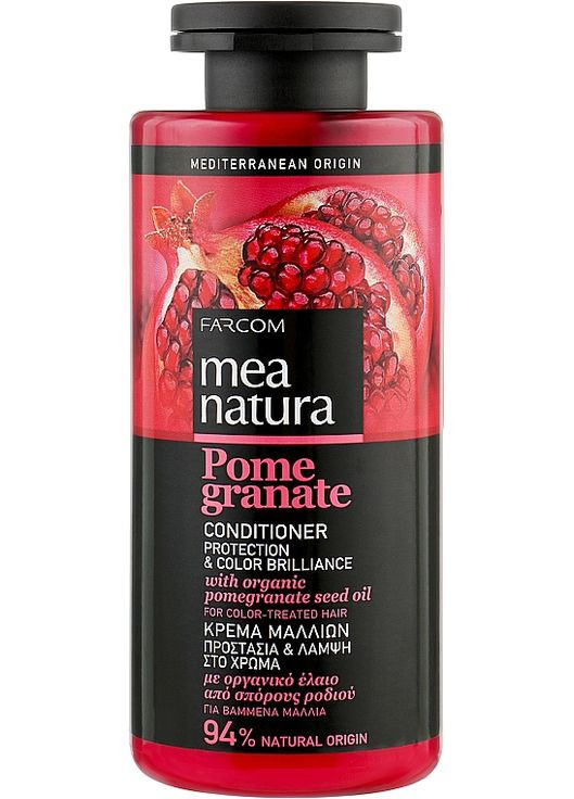 Кондиционер для окрашенных волос с маслом граната Pomegranate Hair Conditioner 300ml (986304-31339828) Mea Natura (368871494)