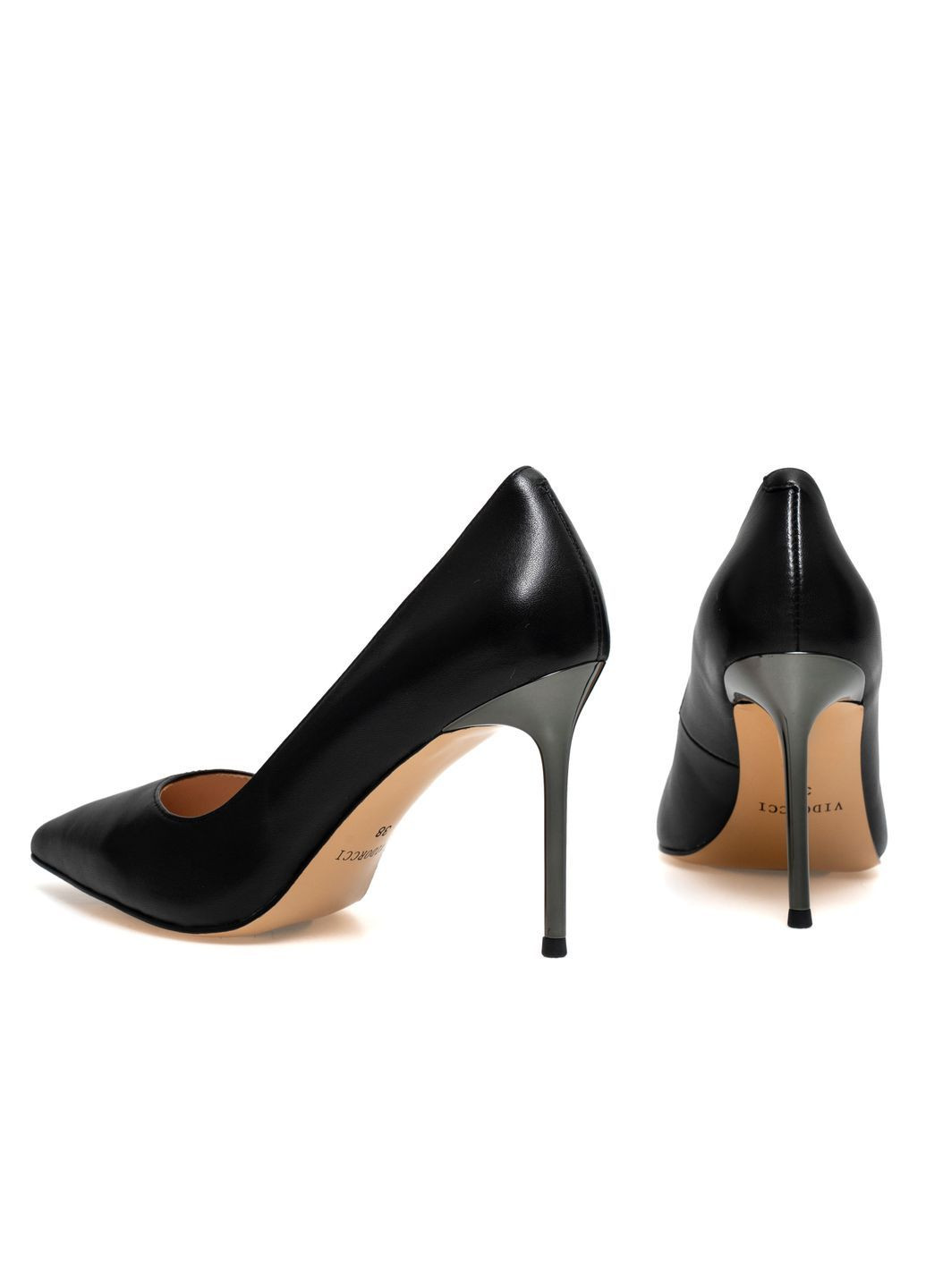 VIDORCCI Туфлі 01722 Чорні чорний з натуральна шкіра, китай — (364964100)