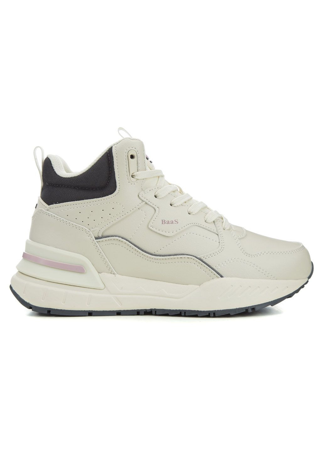 Кроссовки женские Baasploa бежевые зима (314793780)