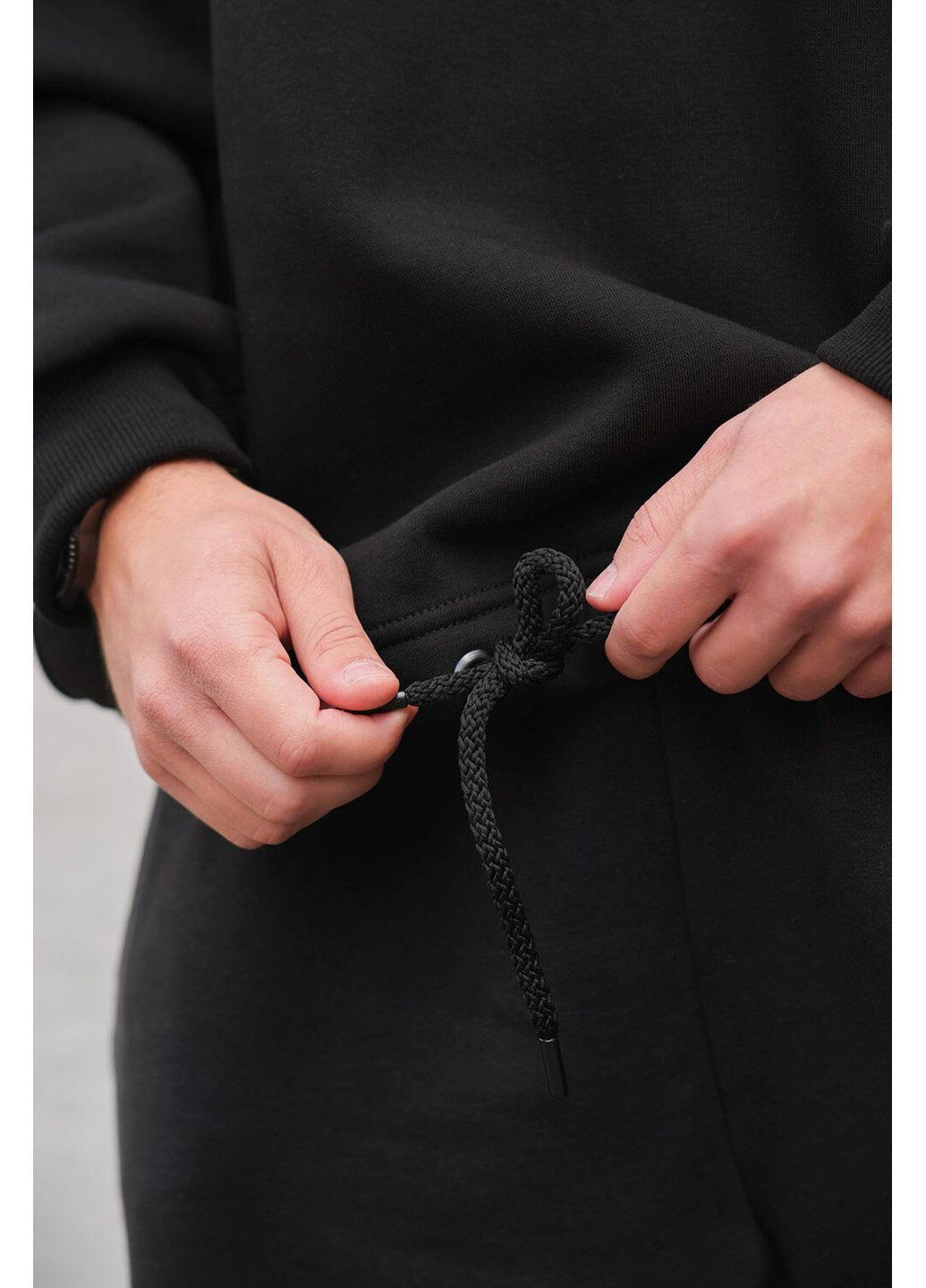 Мужское Оверсайз Худи Толстовка На Флисе С Капюшоном И Принтом Smile Without (355802511)