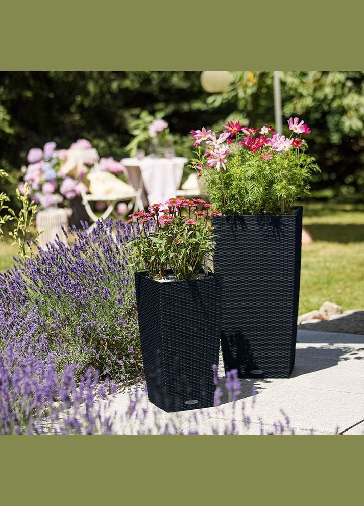 Умный вазон Cubico Cottage 30 14 л светло-серый 15157 Lechuza (316617827)