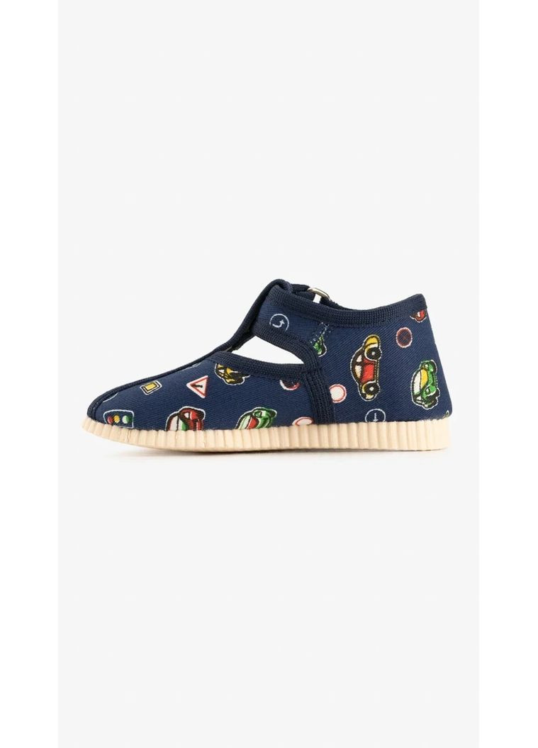 Капці для хлопчика з машинками сині (1009) Берегиня (368402374)
