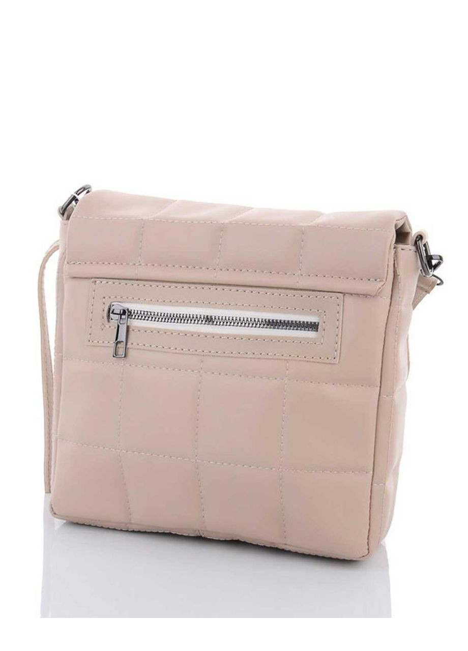 Бежевая стеганная сумка через плечо для девочек «Анет» с птичками WeLassie (298569002)