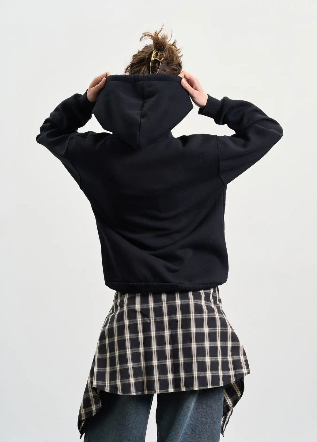 Худі жіноче утеплене Роза (318792538)