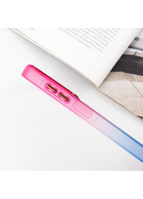 Чохол TPU+PC Fresh sip series для Samsung Galaxy A24 4G Синій / Рожевий No Brand (360879462)