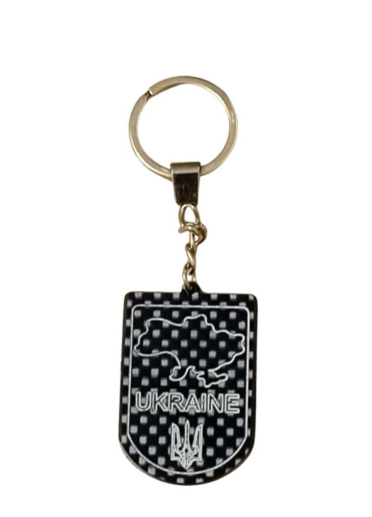 Брелок карбоновий Україна (INM-70003) INSI Metal (294973427)