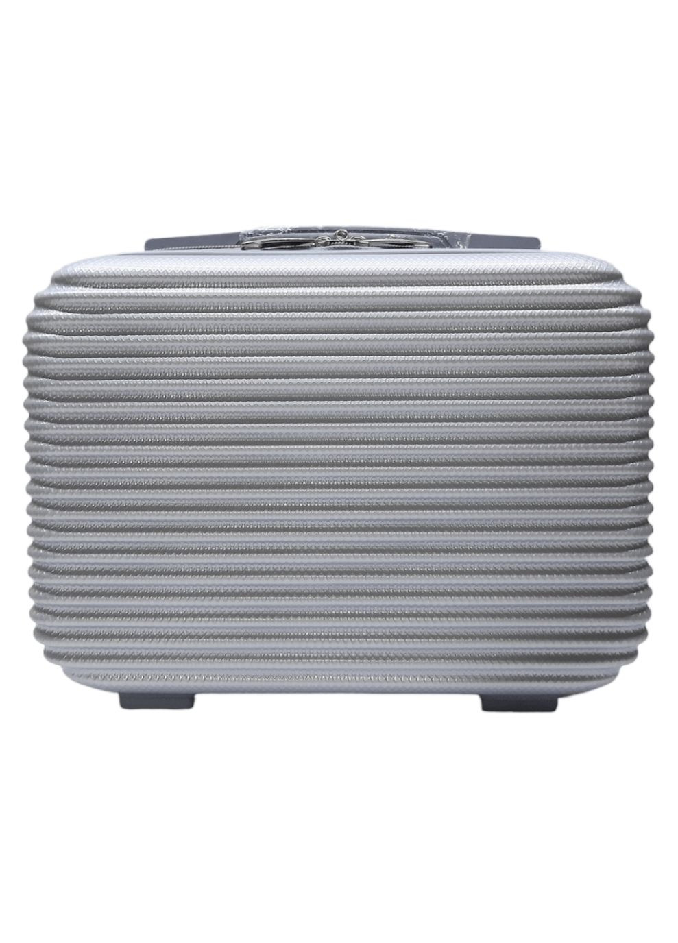 Бьюти-кейс 0508/14 Маленький S Серебряный Carbon (297642762)