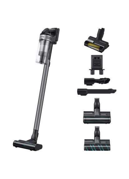 Купити 🔥 Пилосос VS20B75ACR5/UK Jet 75E Complete | 🌪️ Потужність 200 Вт, Мультициклон | Фільтрація 99.999%, До 120 хв Ро Samsung (370203159)