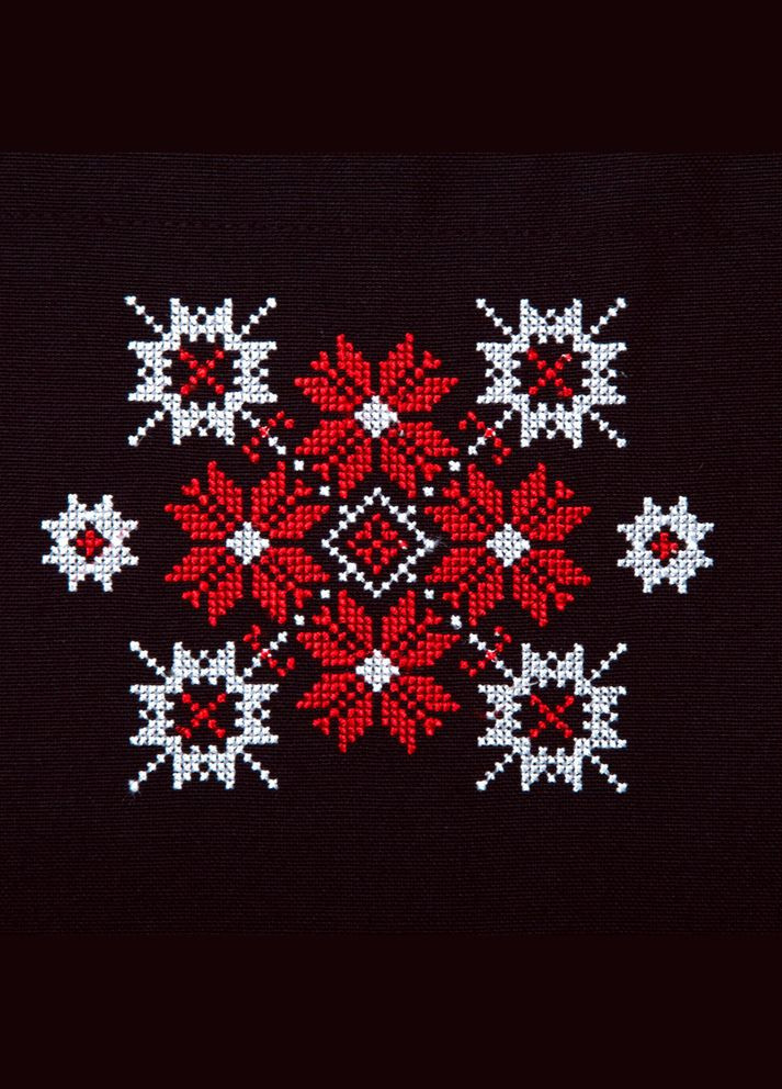 Фартух універсальний з етновишивкою та кишенею, водовідштовхувальний, бавовна, великий розмір, для жінок IDEIA (322032476)