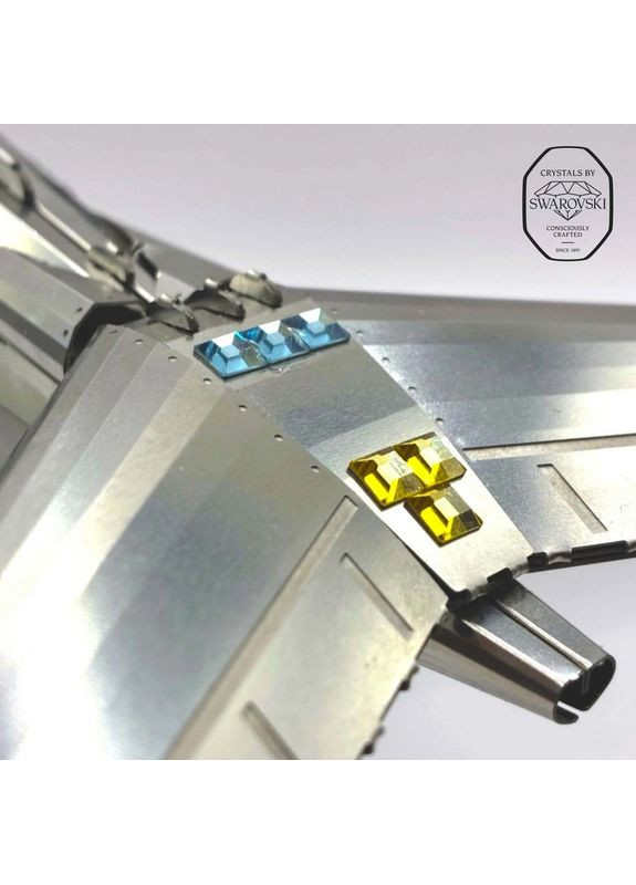 Коллекционная модель АН-225 "Мрия" CRYSTAL EDITION с кристаллами SWAROVSKI® (Собранная) MT001SWRSK/READY Metal Time (361113066)