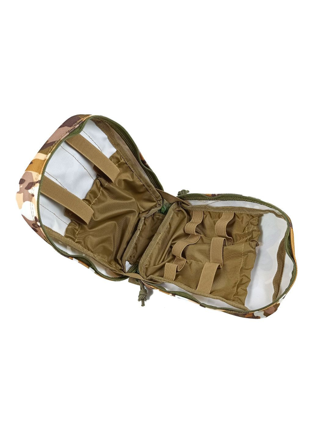Итог аптечка тактическая MOLLE Multicam Arid (степной) для РПС, разгрузки или жилета (A-021849) EasyFit (327091692)