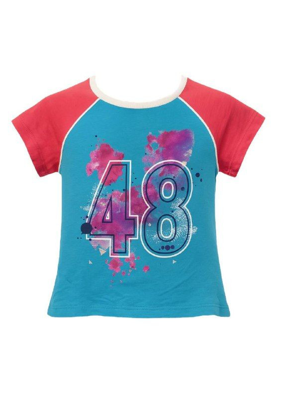 Блакитна літня футболка блакитний Diadora