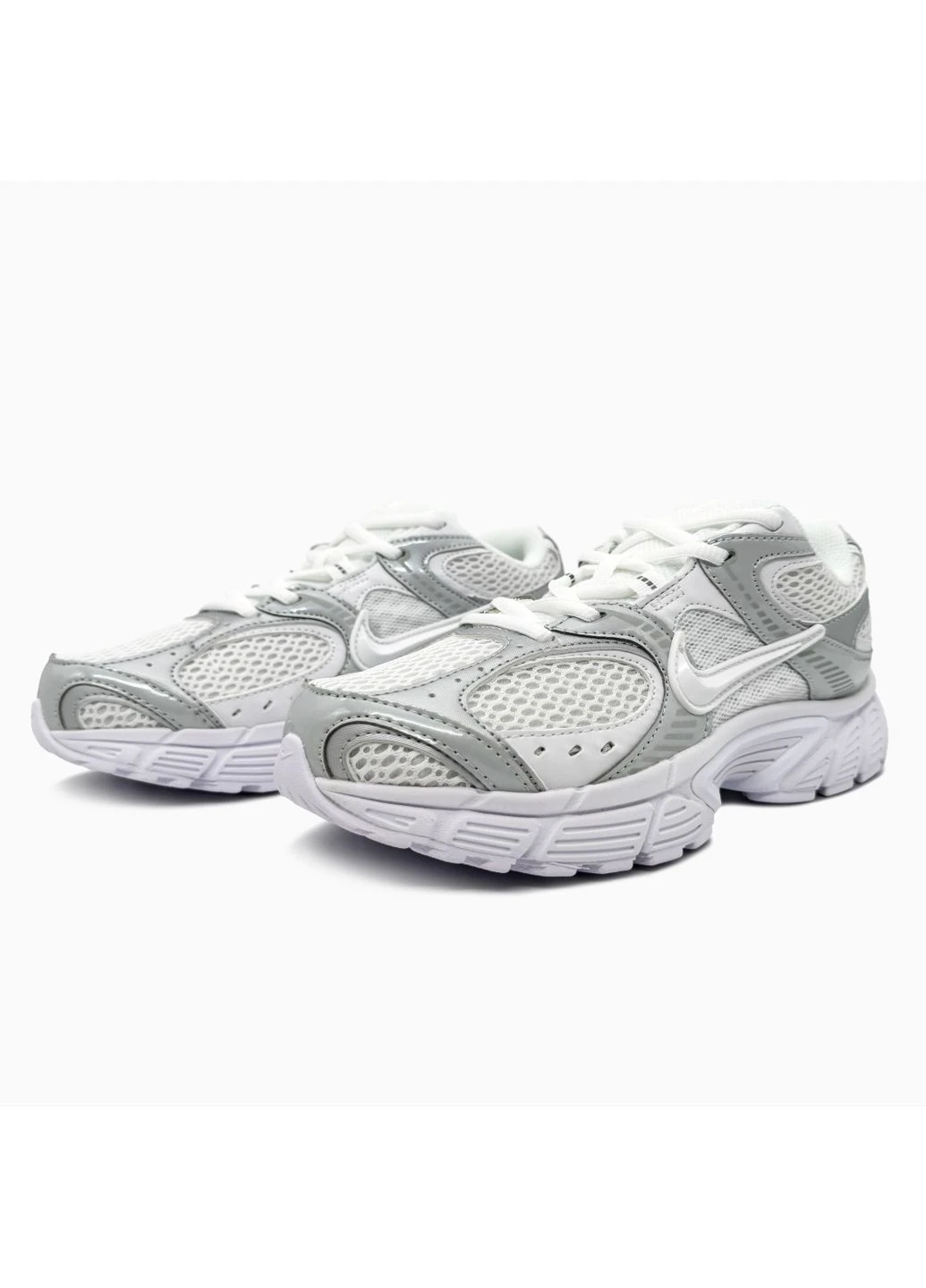 КРОССОВКИ ЖЕНСКИЕ NIKE V5 RNR WHITE/SILVER НАЙК В5 БЕЛЫЕ No Brand белые демисезоны (392023385)