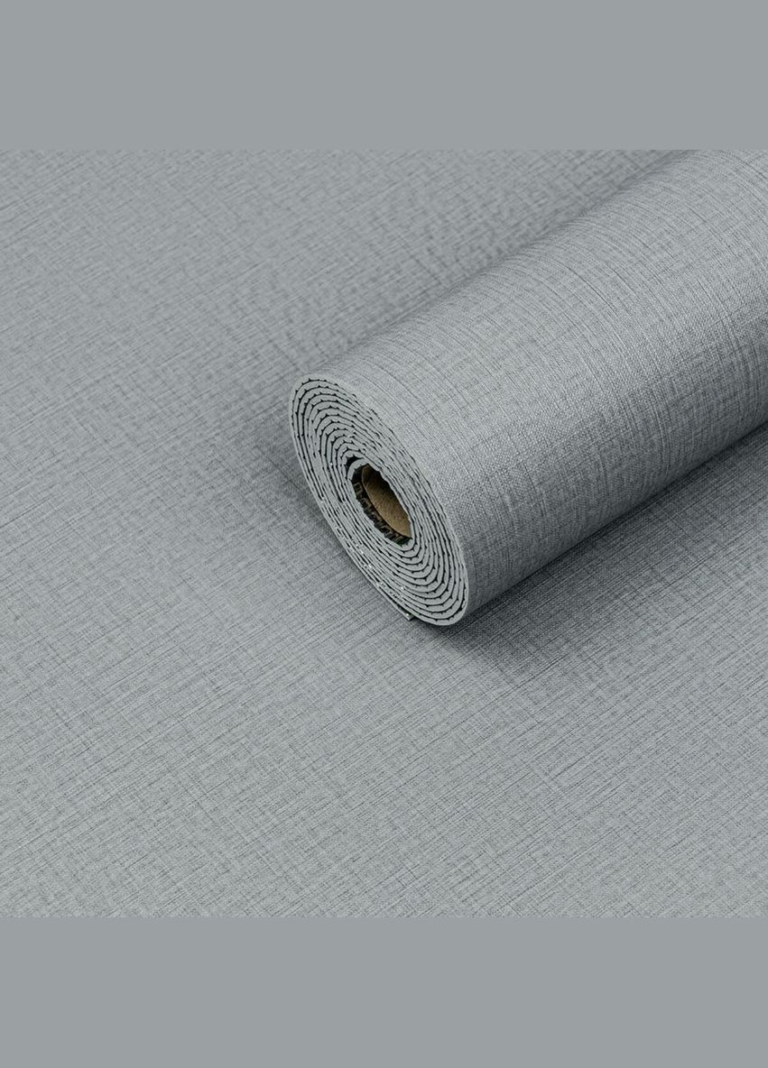Самоклеюча вініловая плитка в рулоні 600х3000х2мм Сіре полотно Мат SW-00002034 Sticker Wall (326811976)