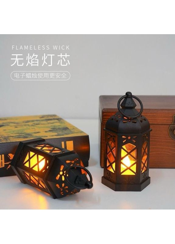 Подсвечник-фонарь, настольная лампа "Ретро марокканский стиль" на подставке No Brand (364263498)