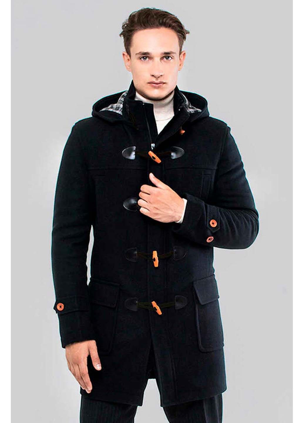 Темно-синее демисезонное Пальто Sun's House