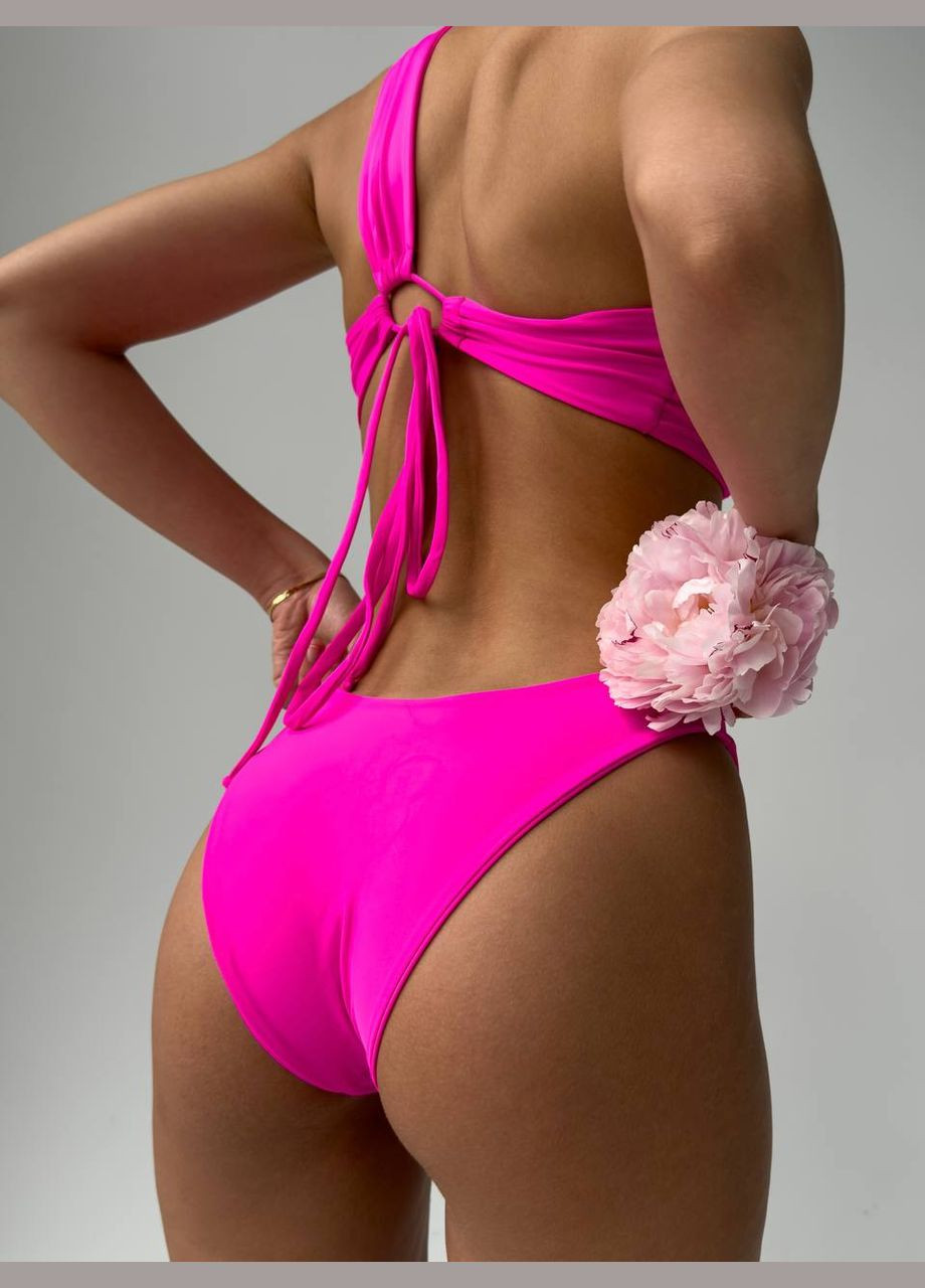 Розовый летний яркий купальник No Brand