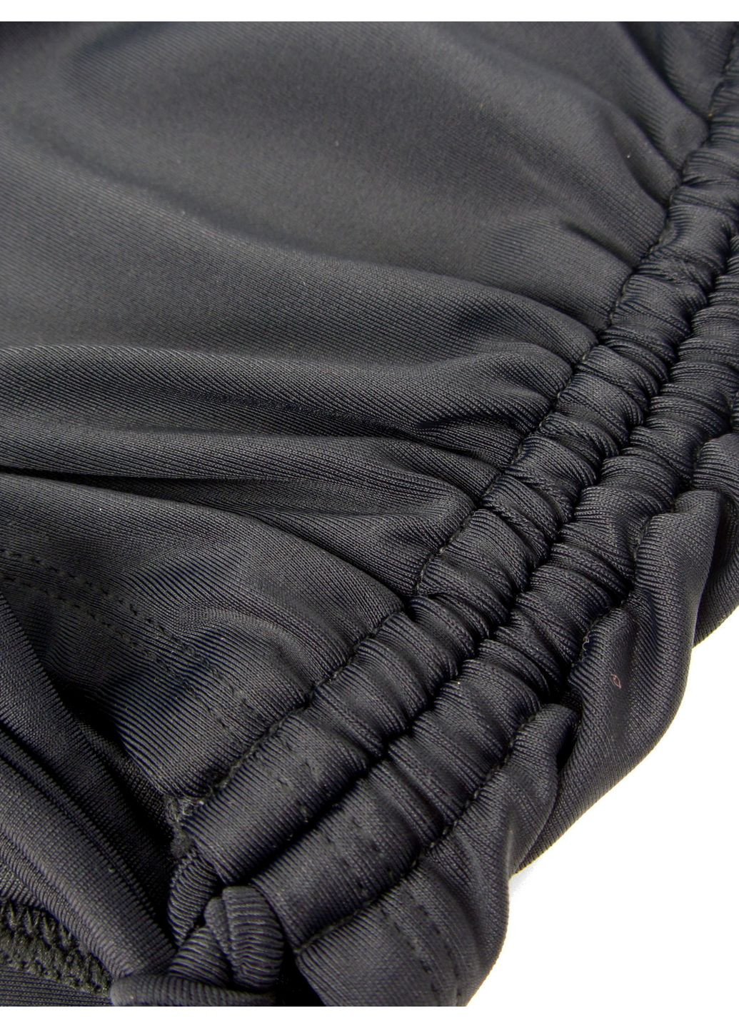 Черные купальные трусики однотонные CUPSHE