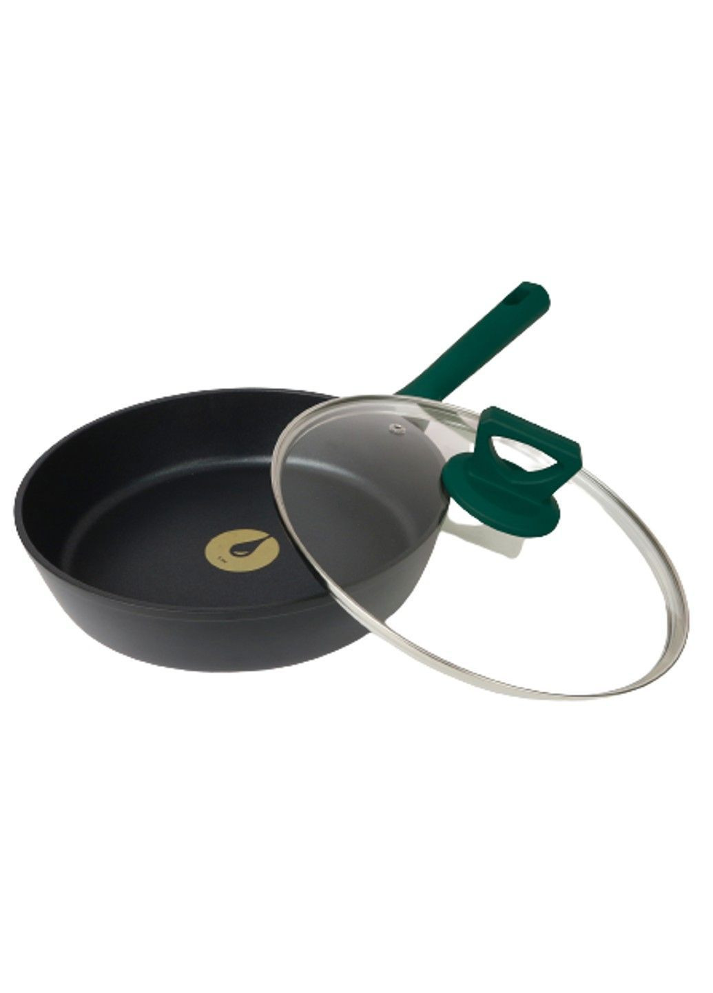 Сковорода Herbal глубокая 24 см с/крышкой (RG-1101-24/h/L) Ringel (365276099)